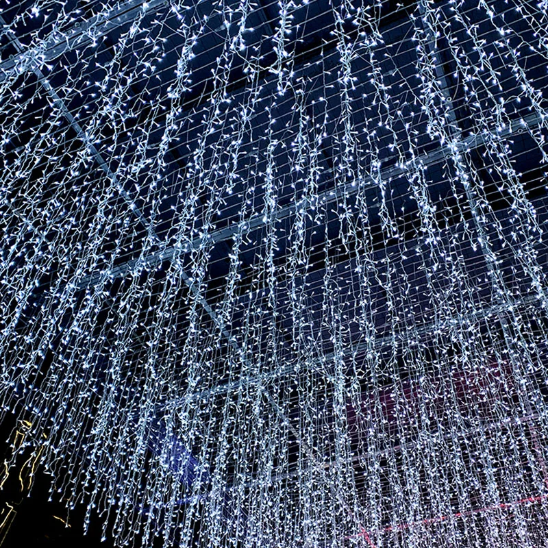 3 5 м 100 фиолетовых светодиодных праздничных сказочных рождественских огней