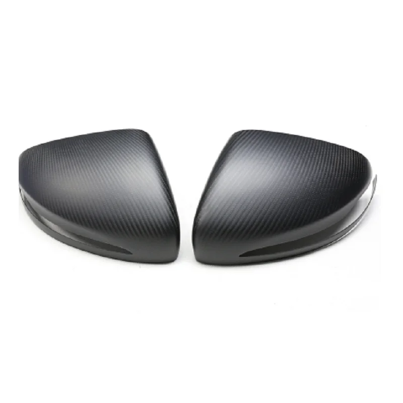 Матовые колпачки из углеродного волокна для боковых зеркал заднего вида