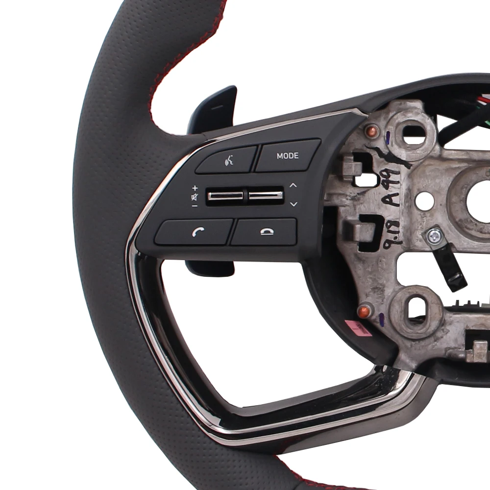 Кожаный руль в сборе рычаг переключения передач круиз-контроль для HYUNDAI Sonata DN8