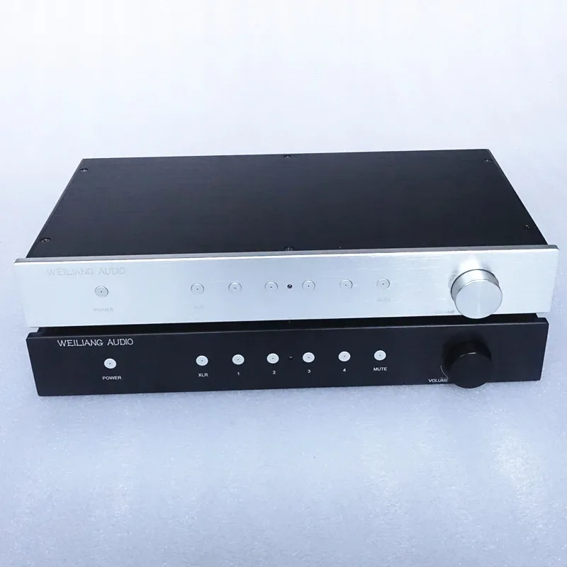 WEILIANG аудио клон MBL6010D полнобалансный предусилитель версия дистанционного управления