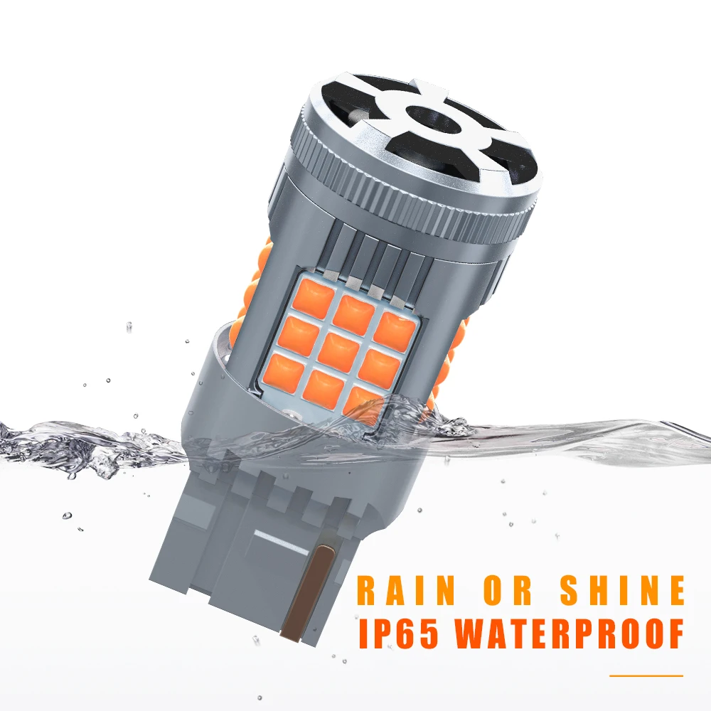 2 шт. оригинальные автомобисветодиодный светодиодные лампы 1156 1157 BAY15D P21/5W Canbus 3030SMD