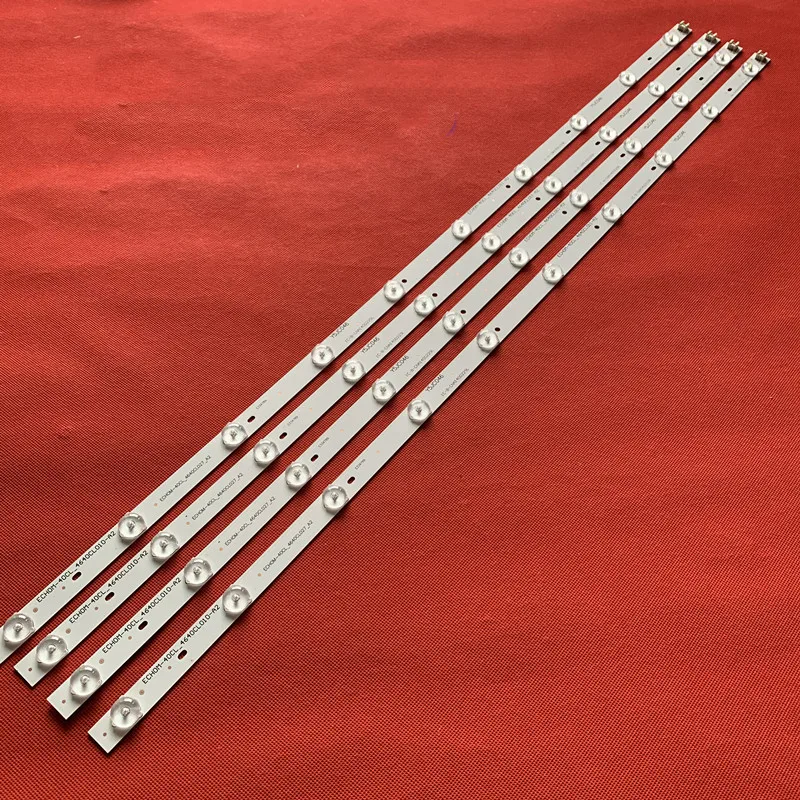 Светодиодный Подсветка полосы 10 лампы для Haier 40 ''ТВ LH40M6000 LE40A5000 IC-A-CNAI40D229R