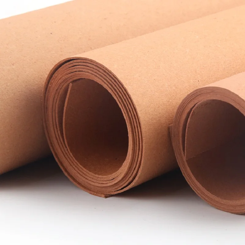 Переработанная кожа бумага растительного дубления | Полностью зернистая загар