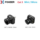 Камера Foxeer Mini Cat 3  Micro Cat 3 1200TVL Starlight 0.00001Lux FPV с низкой задержкой и низким уровнем шума