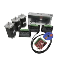 3 Axis CNC Router kit 3pcs TB6600 Stepper motor driver+ 3pcs Nema23 425 Oz-in servo motor +350W power supply