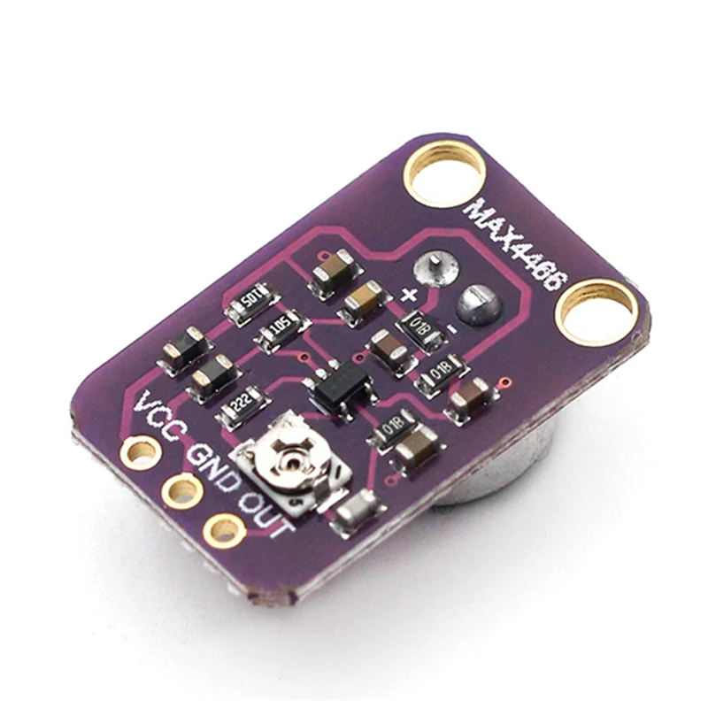 GY-MAX4466 MAX4466 Electret микрофонный модуль усилителя с регулируемым коэффициентом