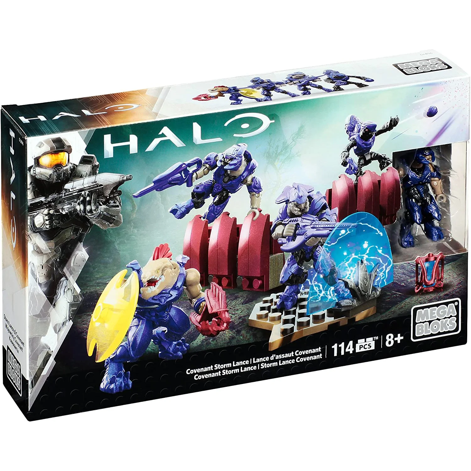 Набор для сборки Mega Bloks Halo Alliance Storm Lance 114 шт./pzs 8 лет детские игрушки праздничный