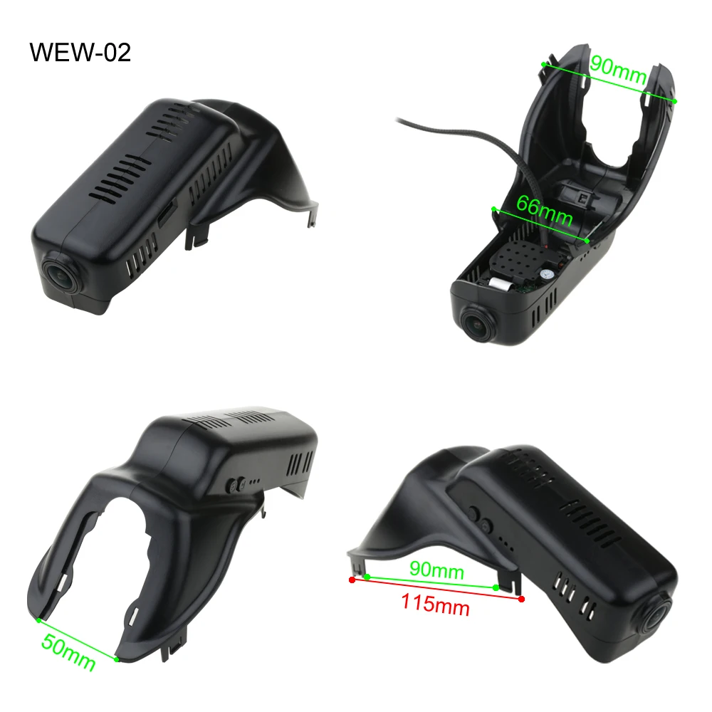 SINOSMART Novatek 96658 автомобильный Wifi DVR для Volvo XC60 XC70 XC90 управление с помощью мобильного телефона ПРИЛОЖЕНИЕ SONY IMX323