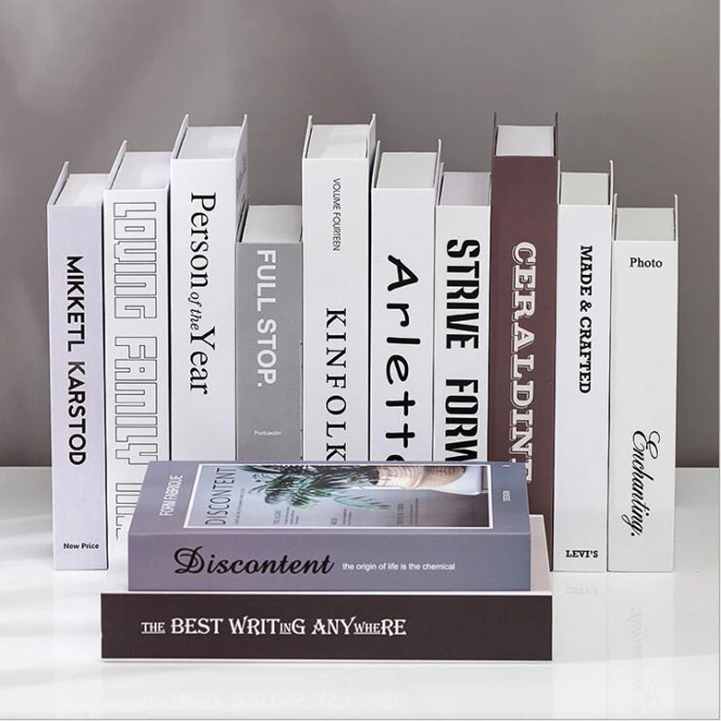 Модная брендовая Книга в скандинавском стиле домашний декор мягкая модель