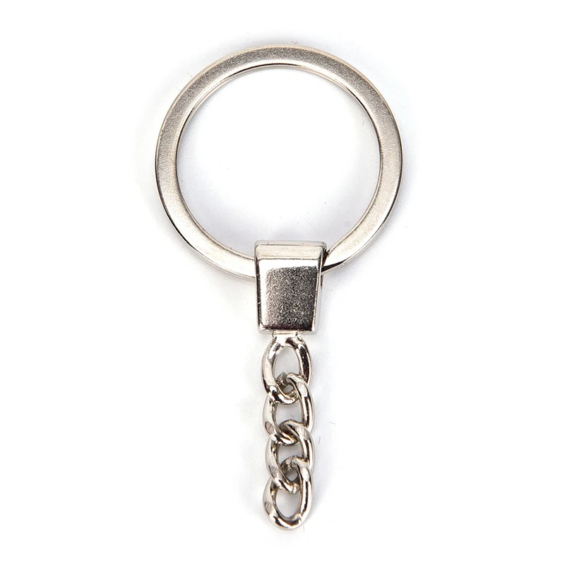 

10pcs/lot Silver Plated DIY Polished Round Split DIY Rings Hook For Metal Bag Accessories Wholesale