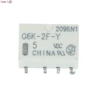 Горячая Распродажа 5 шт. dc 5v smd g6k-2f-y Сигнальное реле 8pin для omron Реле