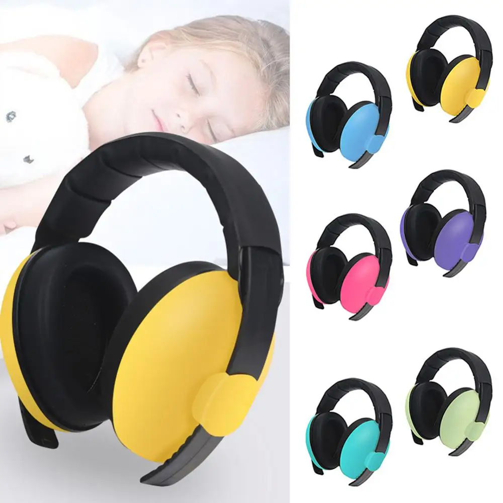 

Baby Children Sleep Ear Defenders Noise Proof Earmuffs Protection Baby Boys Girls Anti-Noise Durable Headphone