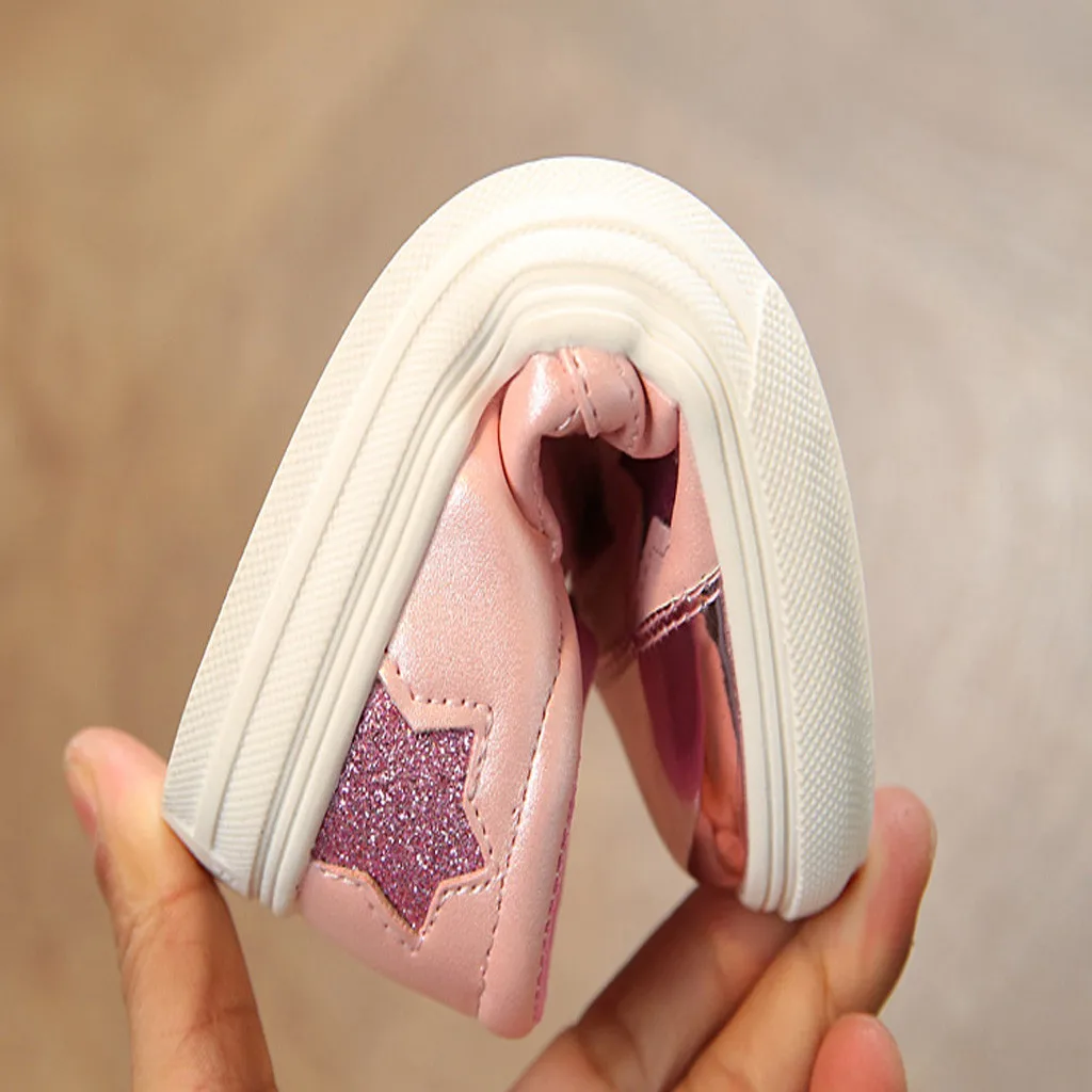 

Luxury Girls Flats Kids silver Pink kids Casual Shoes Toddler Girls Shoes Summer Fashion Trainers big kids shoes girls trampki