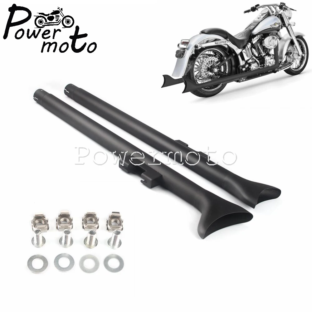 

Для Harley Touring Street скользящий Electra Glide Road King 1995-2016 33 "стальной глушитель выхлопной трубы