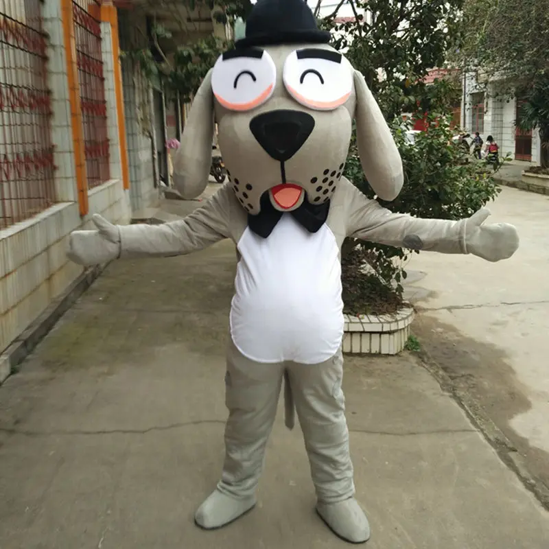 Мистер Пибоди Шерман собака талисман костюм персонажа мультфильма Mascotte взрослый