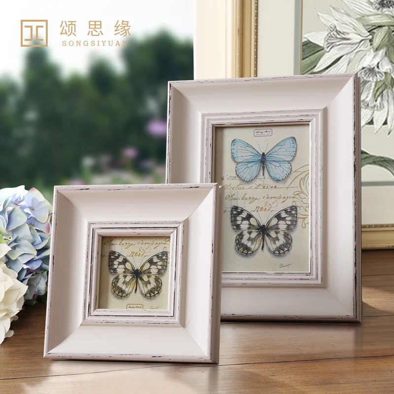 

Vintage Photo Frames for Picture Wall Family Decor Traditional Chinese Classic Modern Quadros Decorativos Home Decoration BD50FF
