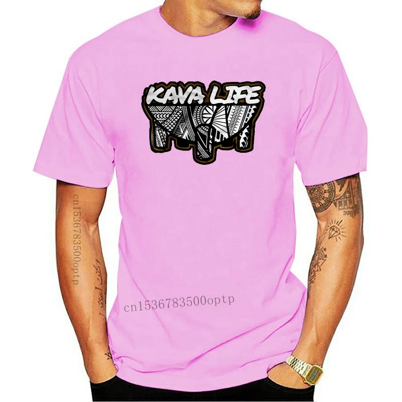 

New Men Funny T Shirt Fashion tshirt Kava Life Women t-shirt