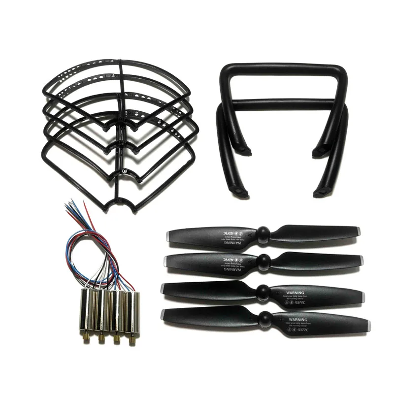

DRC F5 Engines Motoe Propeller Props Blade Protection Guard Landing Skid Spare Parts 4D-F5 Drone Quadcopter Accessory