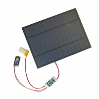 6v 4 5w 6w 10w 9v 4 2w 10w solar paneldiy solar system with solar min battery charger with battery display diy kit ph 2 0 cable