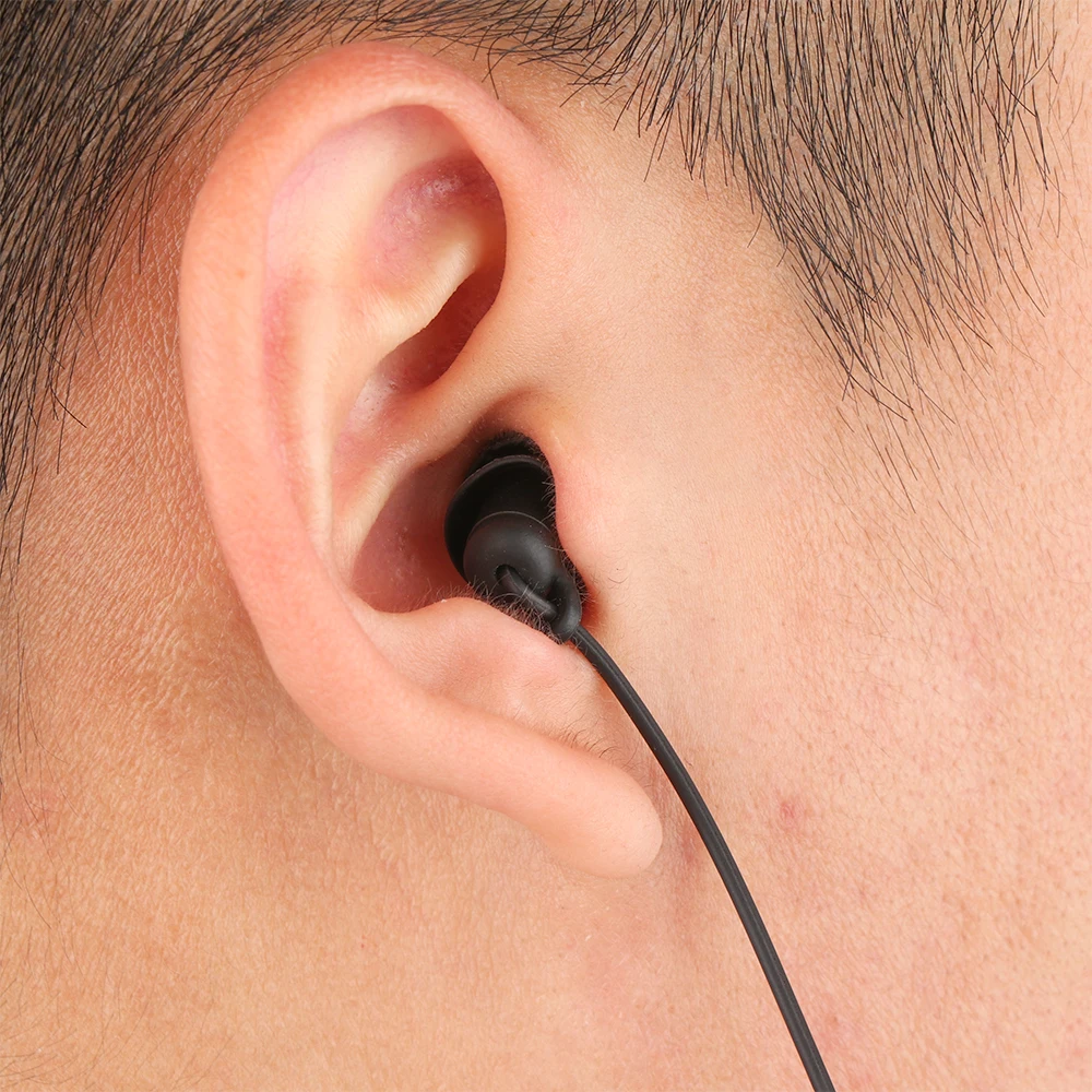 Проводные наушники с шумоподавлением наушники-вкладыши силикагелем 3 5 мм