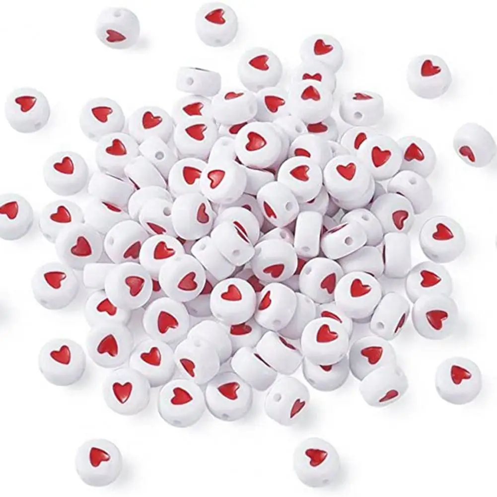 

200Pcs Pony Beads Small Wear-resistant Handmade Tool Stylish String Beads for Handicraft