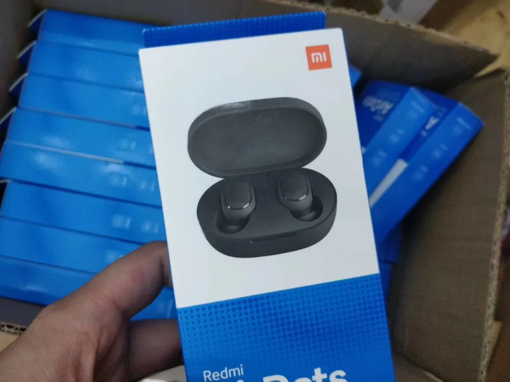 Горячие Xiaomi Redmi AirDots беспроводные наушники bluetooth управление языком Автоматическое Сопряжение мини смарт-гарнитуры