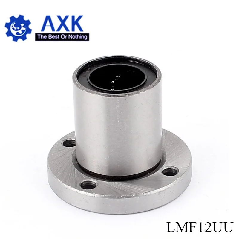 

Free Shipping 2pcs/lot LMF12UU 12mm flange linear ball bearing for 12mm linear shaft CNC