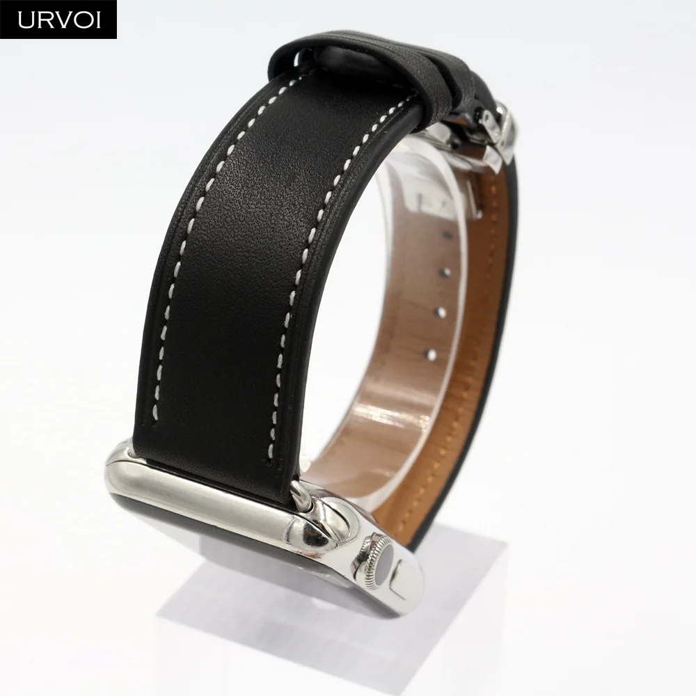 URVOI ремень с пряжкой для Apple Watch 6 SE 5 4 3 2 1 iwatch одной бабочкой|Ремешки часов| |
