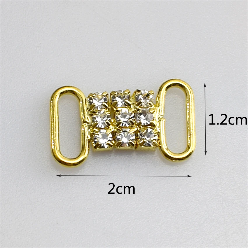 10 шт. Meetee 2 см Зажим для бюстгальтера разразы Соединительные элементы бикини