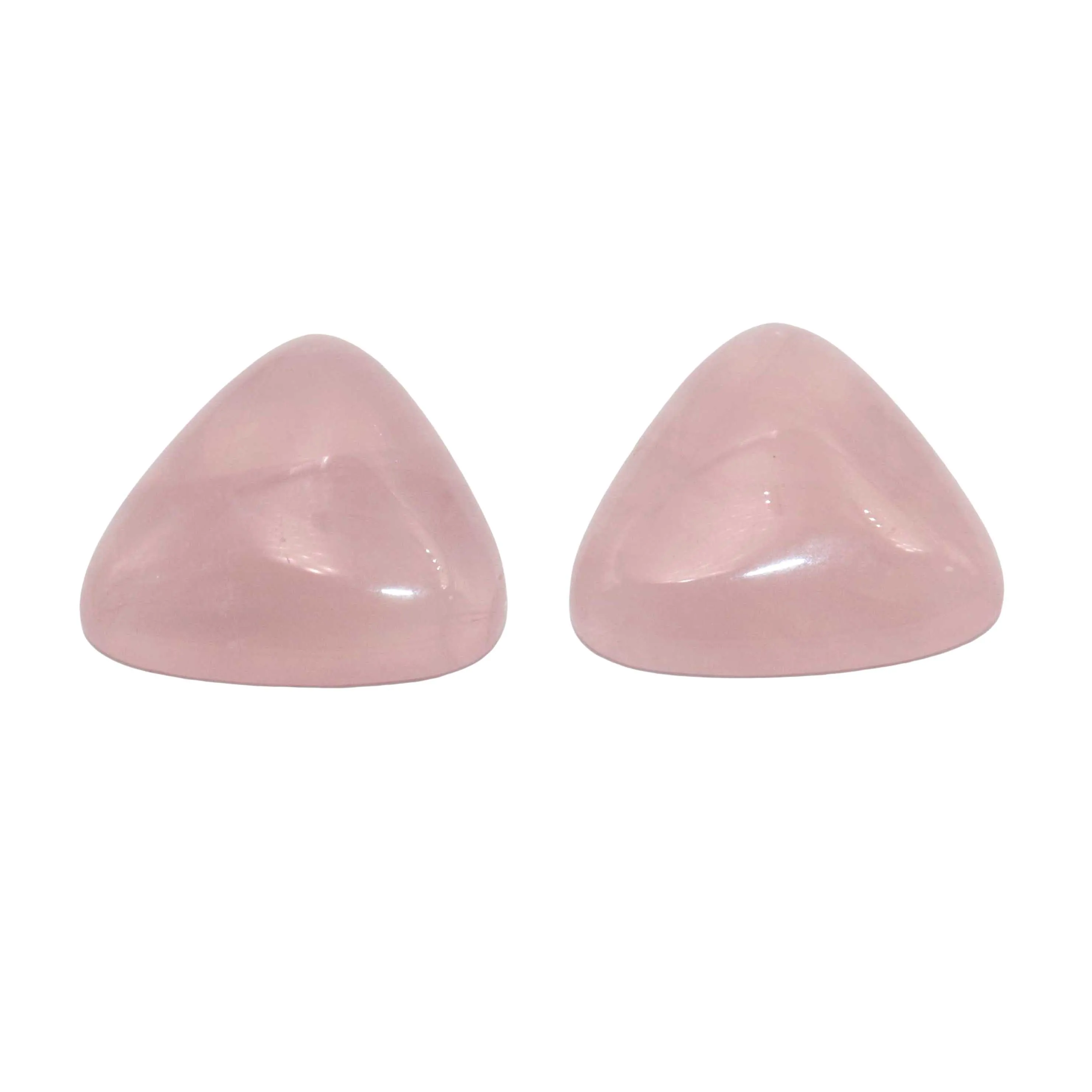 5Pcs 25MM Natural Stone Cabochons Triangle Shape Agates Quartz Jaspers Crystal Beads For Jewelry Making DIY Necklace Accessories - купить по