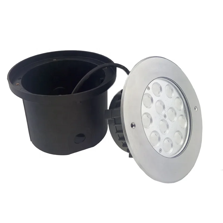 12x3W RGB 3in1 напольный Подземный светодиодный светильник высокое качество