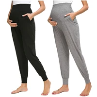 maternity pants pregnant womens solid color casual pants stretchy comfortable lounge trousers pregnancy clothing %d0%b4%d0%bb%d1%8f %d0%b1%d0%b5%d1%80%d0%b5%d0%bc%d0%b5%d0%bd%d0%bd%d1%8b%d1%85