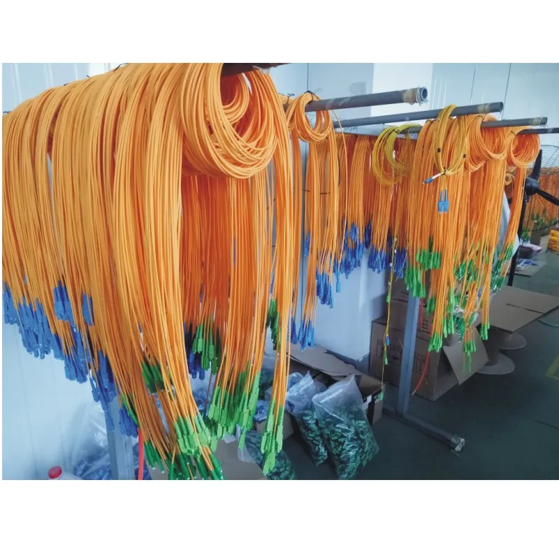 100 шт. оптоволоконный патч корд из ПВХ G652D с коннектором SC диаметром 2 0 мм 1