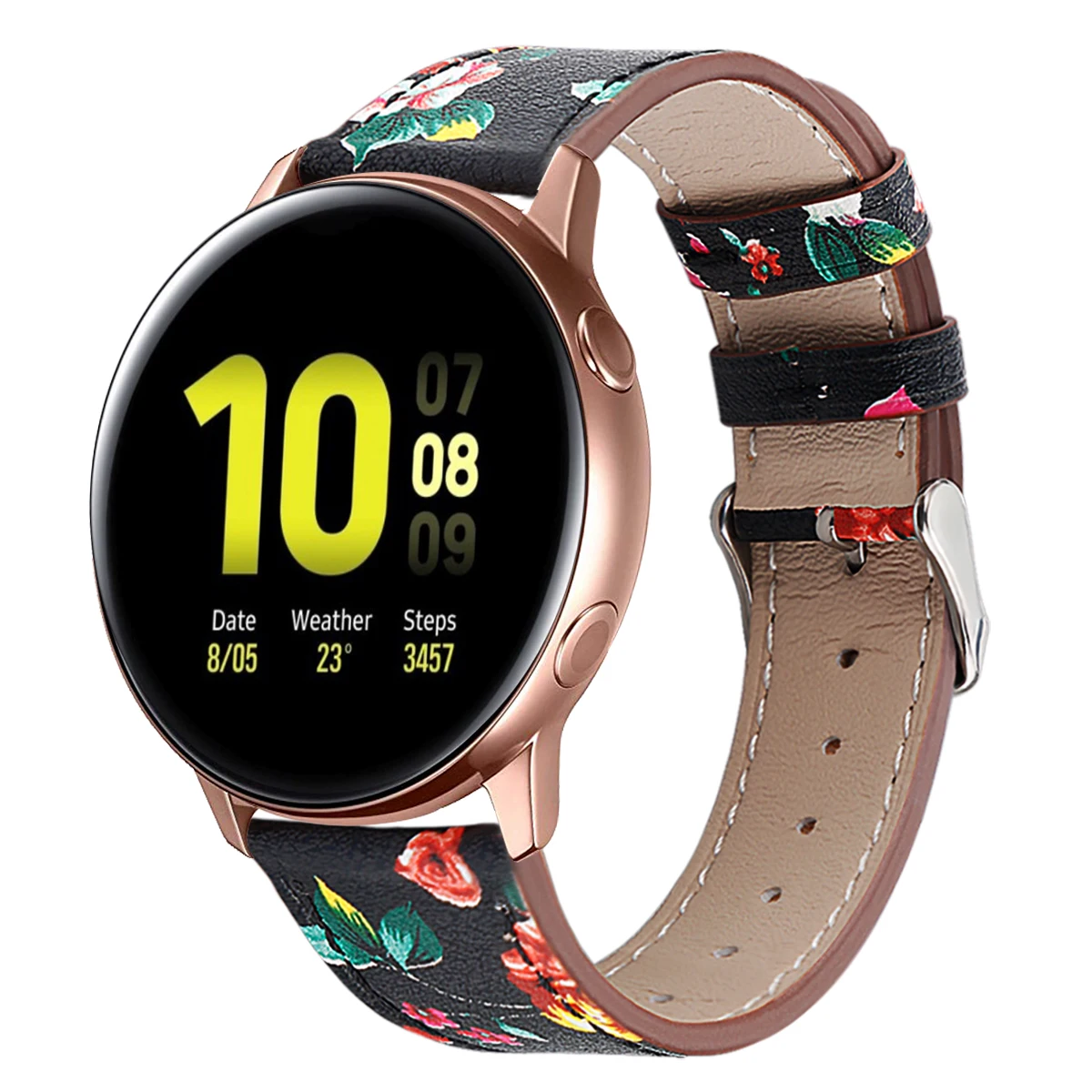 Для samsung Galaxy Watch Active 2 кожаный ремешок 20 мм высококлассный верхний слой из натуральной кожи дышащий сменный Браслет