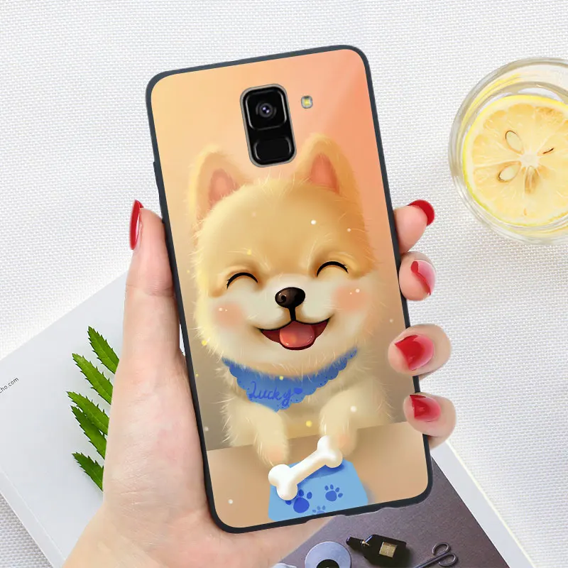X9 Для samsung Galaxy A5 A6 A7 A8 плюс для задней панели телефона для samsung A6 A8 плюс чехол бампер - Цвет: X9