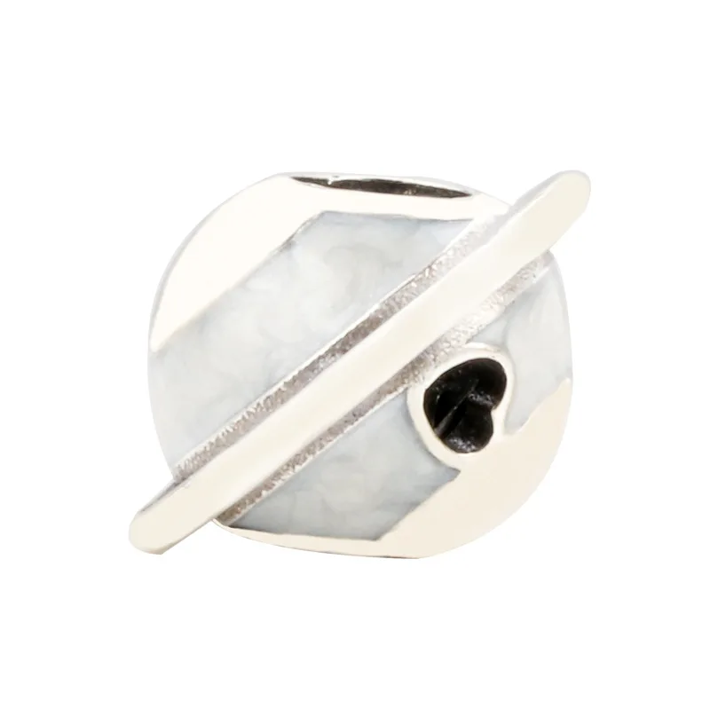 

DoDoFly Authentic 925 Sterling Silver Interstellar planet beads Fit Original Bracelet Necklace Pendant DIY Jewelry Making