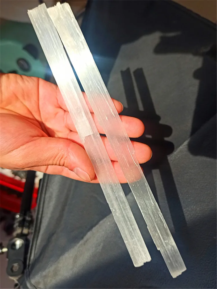 

Высококачественный кварцевый кристалл 8,2 дюйма 10 см, селенит для исцеления чакр с помощью рейки минералы и натуральные камни, Прямая постав...