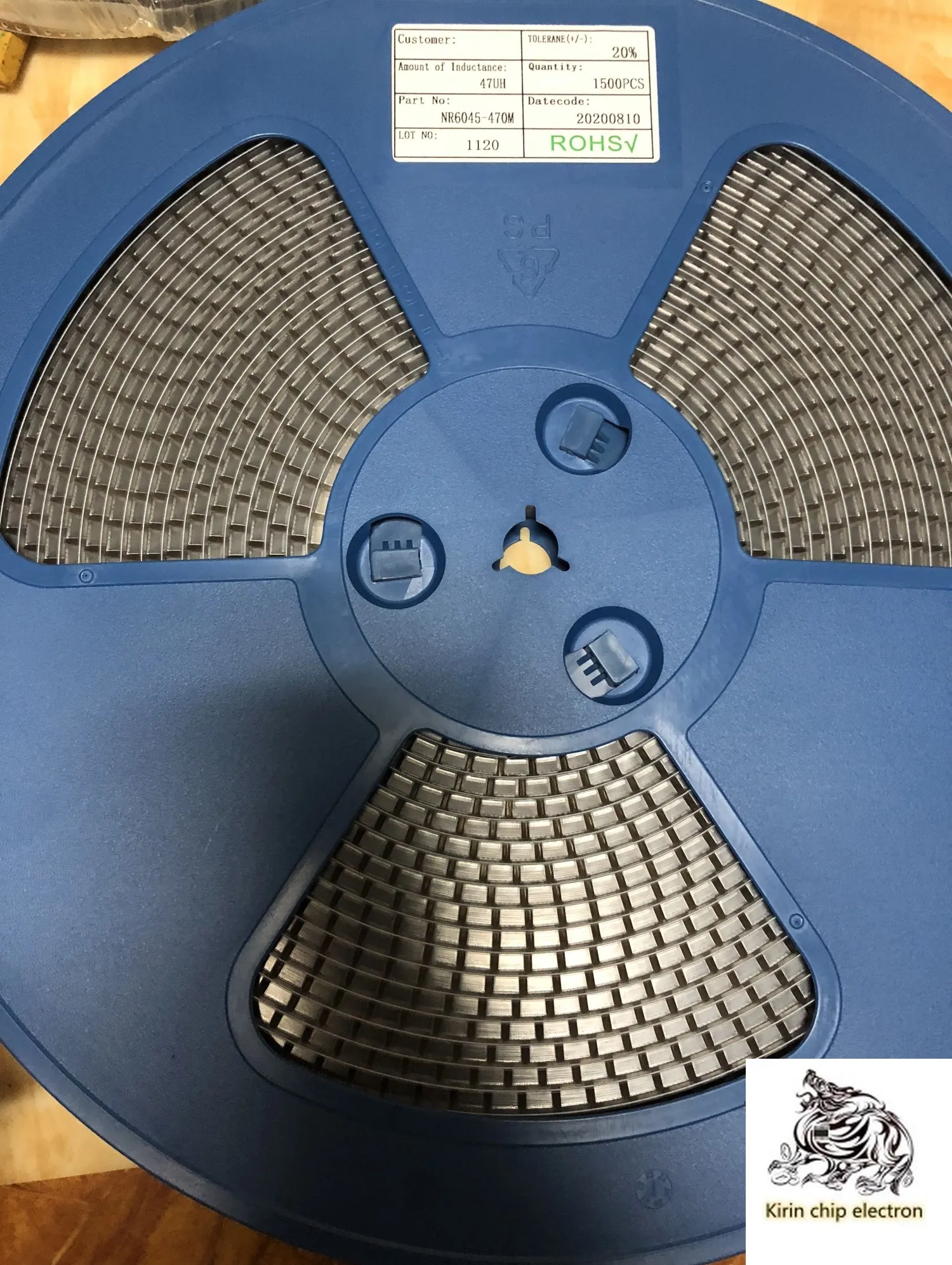 100 шт./лот nr6045 470m трафаретная печать 470 47uh 20% 5 5*6*4 SMD магнитный клей индуктор силовая
