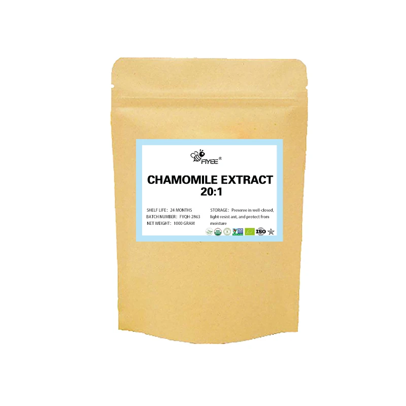 USDA и EC сертифицированный органический экстракт ромашки порошок Апигенин |