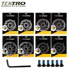 Дисковые Тормозные колодки TEKTRO 160 180 203 мм, велосипедные гидравлические дисковые тормозные диски для горных и дорожных велосипедов, складные велосипедные тормозные Аксессуары