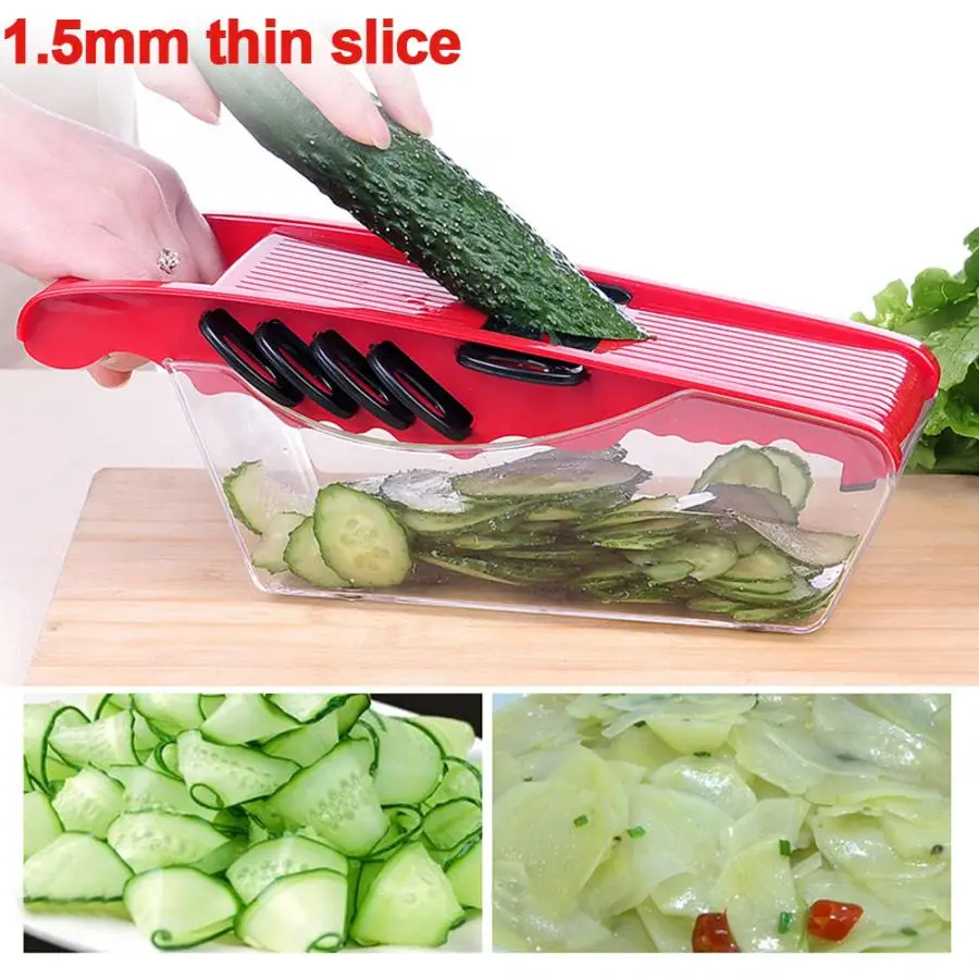 Dicer Veggie резак для еды Лук Чоппер руководство мандолин фрукты картофель