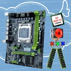 HUANANZHI X79 M-ATX материнская плата Комплект высокоскоростной двойной M.2 слот Процессор Intel Ксеон E5 2620 V2 6 теплопроводов холодильник кулер Оперативная память 32G(2*16G) rec