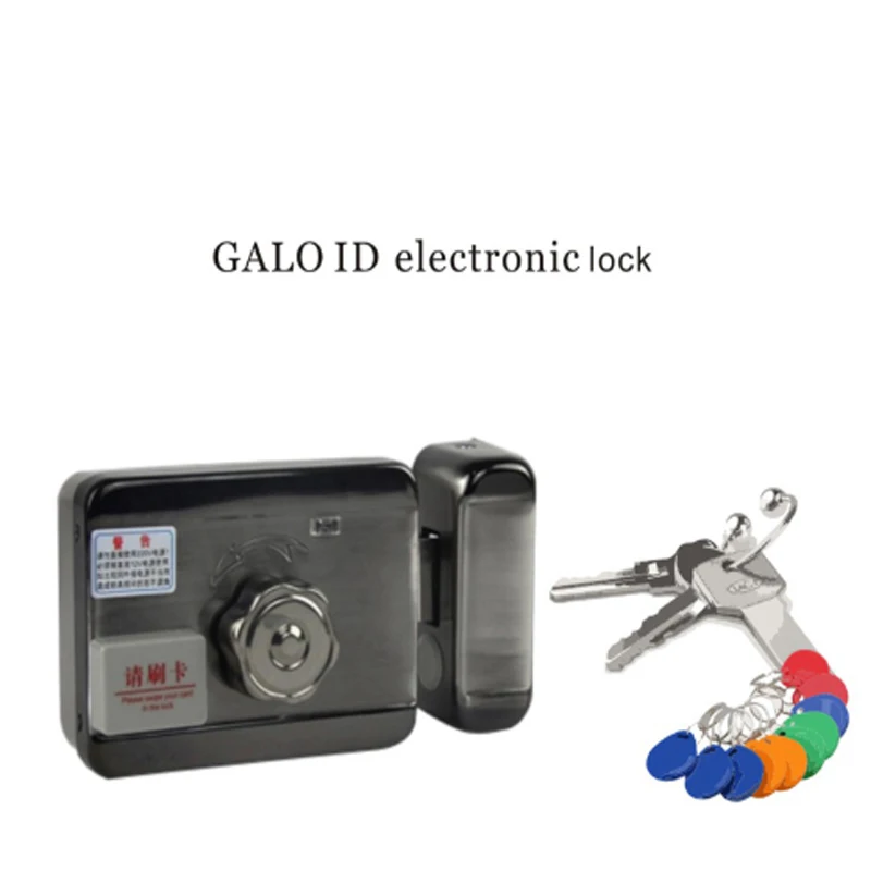 

KINJOIN Single/Double Access Door & Gate Access Control System Electronic Integrated RFID Motorized Lock With RFID Reader