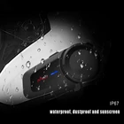 Maxto мотоциклетный шлем наушники Bluetooth группа 6 Riders Bluetooth Interphone 1000 м Водонепроницаемый гарнитура FM радио