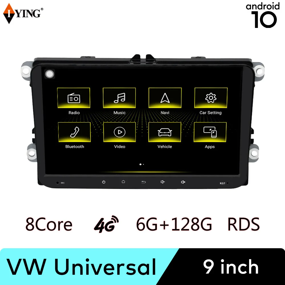 

IYING Wireless Carplay For VW Seat Skoda Passat Golf Polo 2006-2020 Multimedia Player LTE Car Radio DSP Android Auto Mirroring