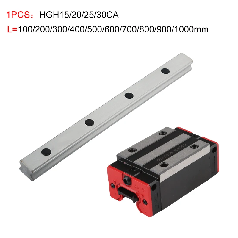 

HGH20CA HGW20CC HGH25CA HGW25CC Square Linear Guide Flange Slider Bearing Is Used For CNC Engraving Linear Guide Diy Parts