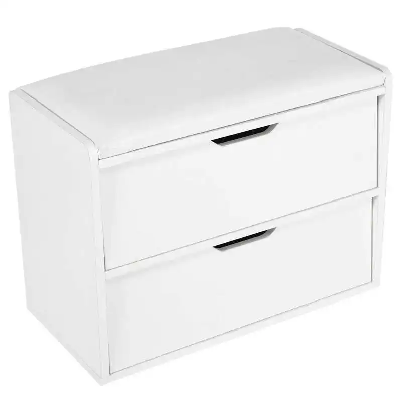 

Современный стильный шкаф для хранения обуви, стул с подушкой для дома, гостиной, прихожей