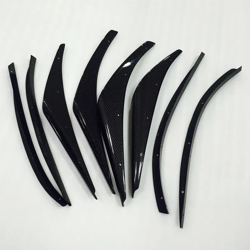 For Impreza 10th GR GV STI varis style carbon fiber front bumper canards |