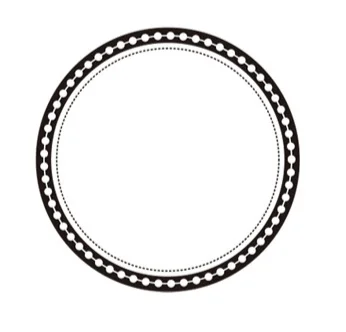 Moodtape винтажный деревянный прозрачный Штамп для DIY скрапбукинга/фотоальбома декоративная печать рамка функциональность резиновый штамп печать - Цвет: biankuang1