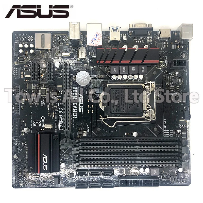 

Asus B85M-GAMER DDR3 LGA 1150 B85 Desktop Motherboard 32GB USB2.0 USB3.0 for I3 I5 I7 CPU motherboard free shipping